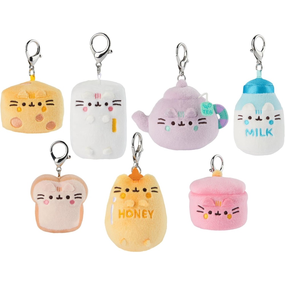 GUND Pusheen Kitchen Surprise Plush Series #22 Mystery Unboxing, Multicolor, 3 (1 of 8 Random Styles)