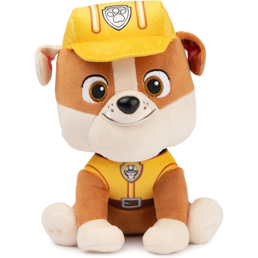 GUND PAW Patrol Rubble in Signature Construction Uniform for Ages 1 and Up, 9″ (Styles May Vary)(Rubble)