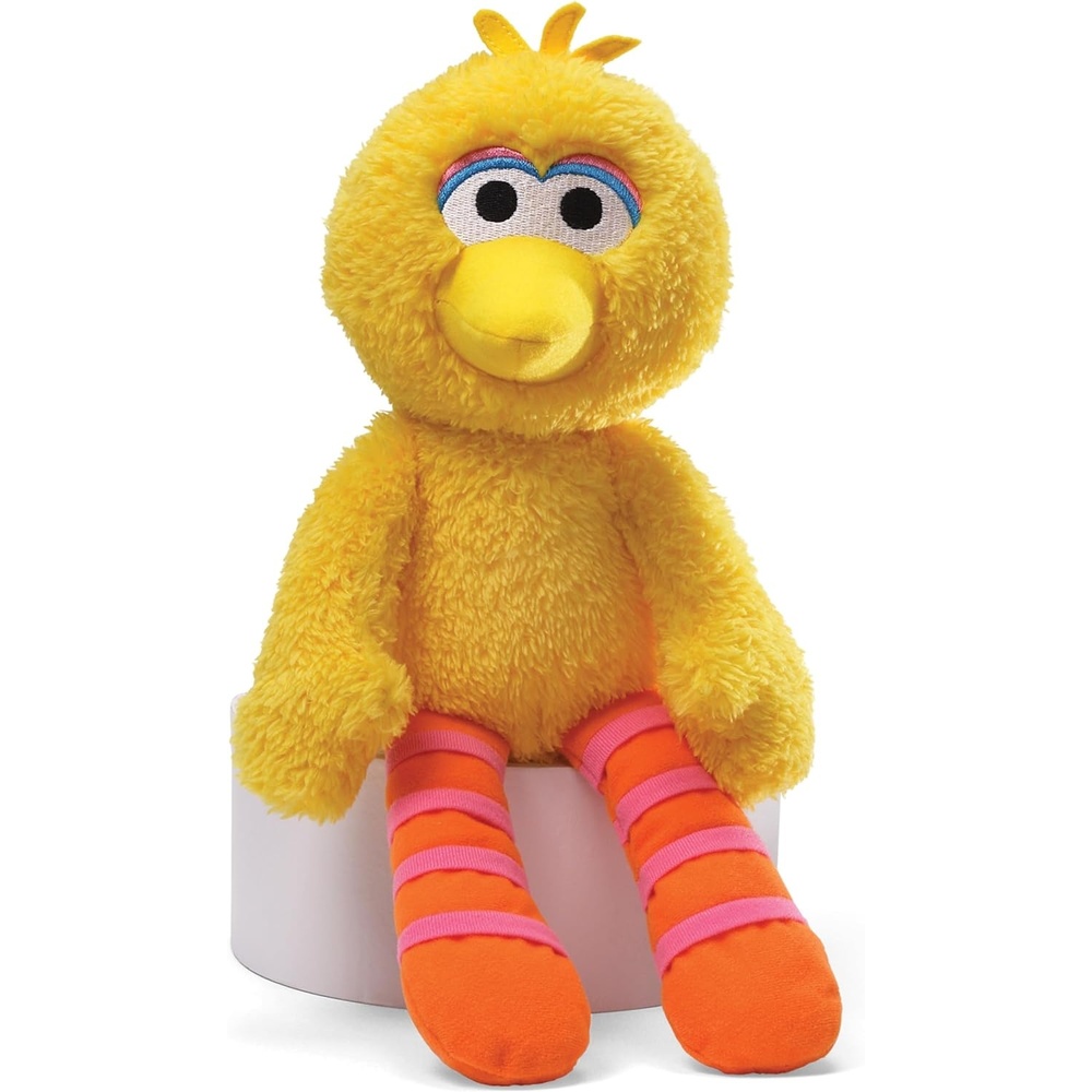 GUND Sesame Street Official Big Bird Take Along Buddy Plush, Premium Plush Toy for Ages 1 & Up, Yellow, 13(Big Bird Take-along Buddy)