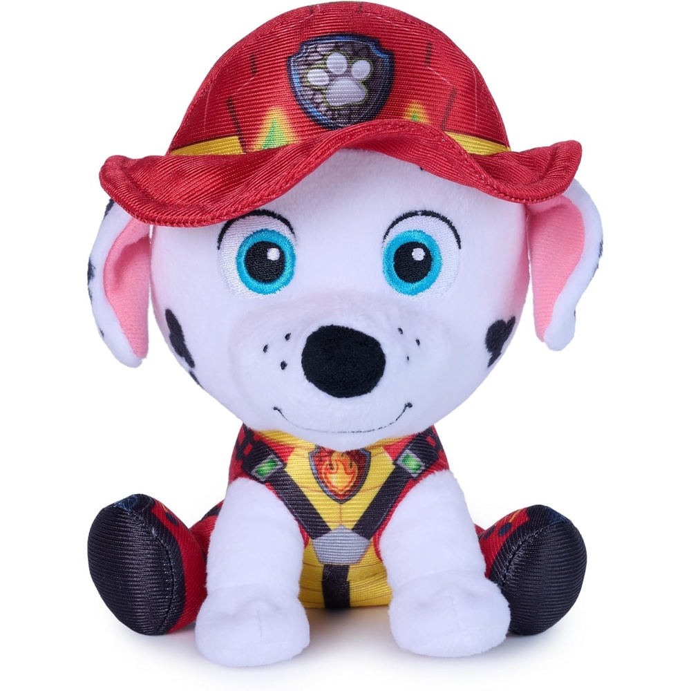 Paw Patrol GUND The Dino Movie Rex Stuffed Animal, Officially Licensed Plush Toy, Movie Merch, Ages 1 and Up, 6(Paw Patrol Marshall)
