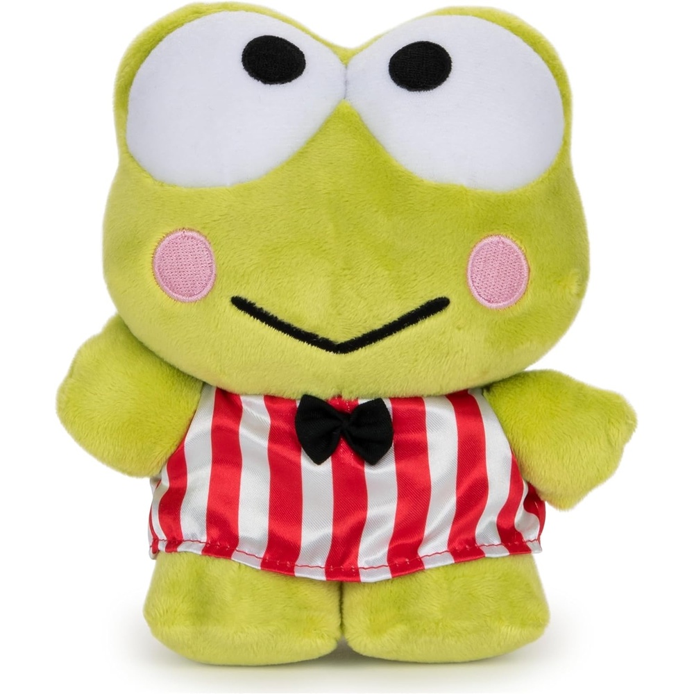 GUND Sanrio Keroppi Plush, Premium Stuffed Animal for Ages 1 and Up, Green, 6