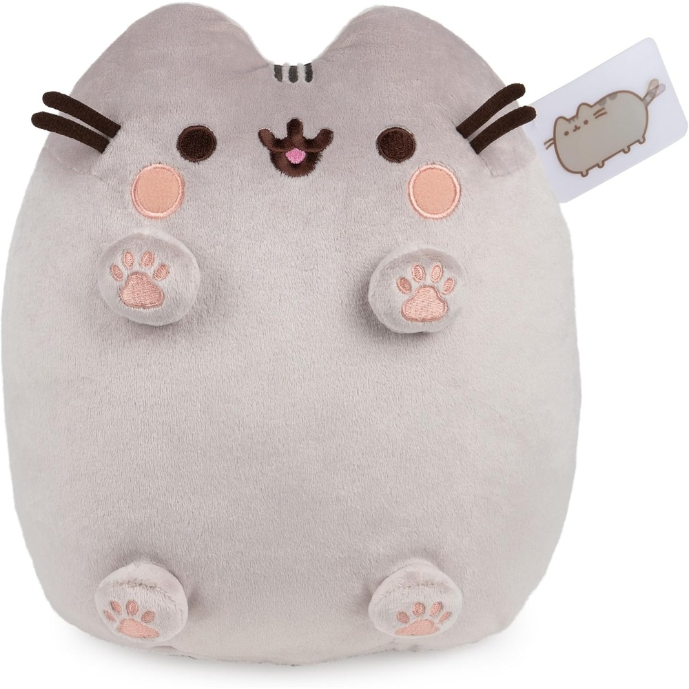 GUND Pusheen The Cat Classic Toe Beans Plush, Stuffed Animal for Ages 8 and Up, 11″