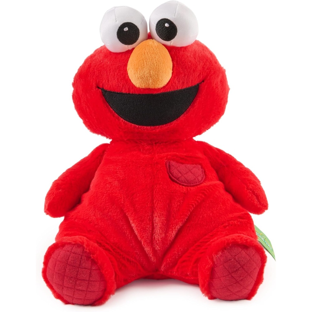 GUND Sesame Street Official Oh So Snuggly Elmo Plush, Plush Muppet, Sensory Toy, Sesame Street Stuffed Animals for Babies and Infants, Red, 12.5