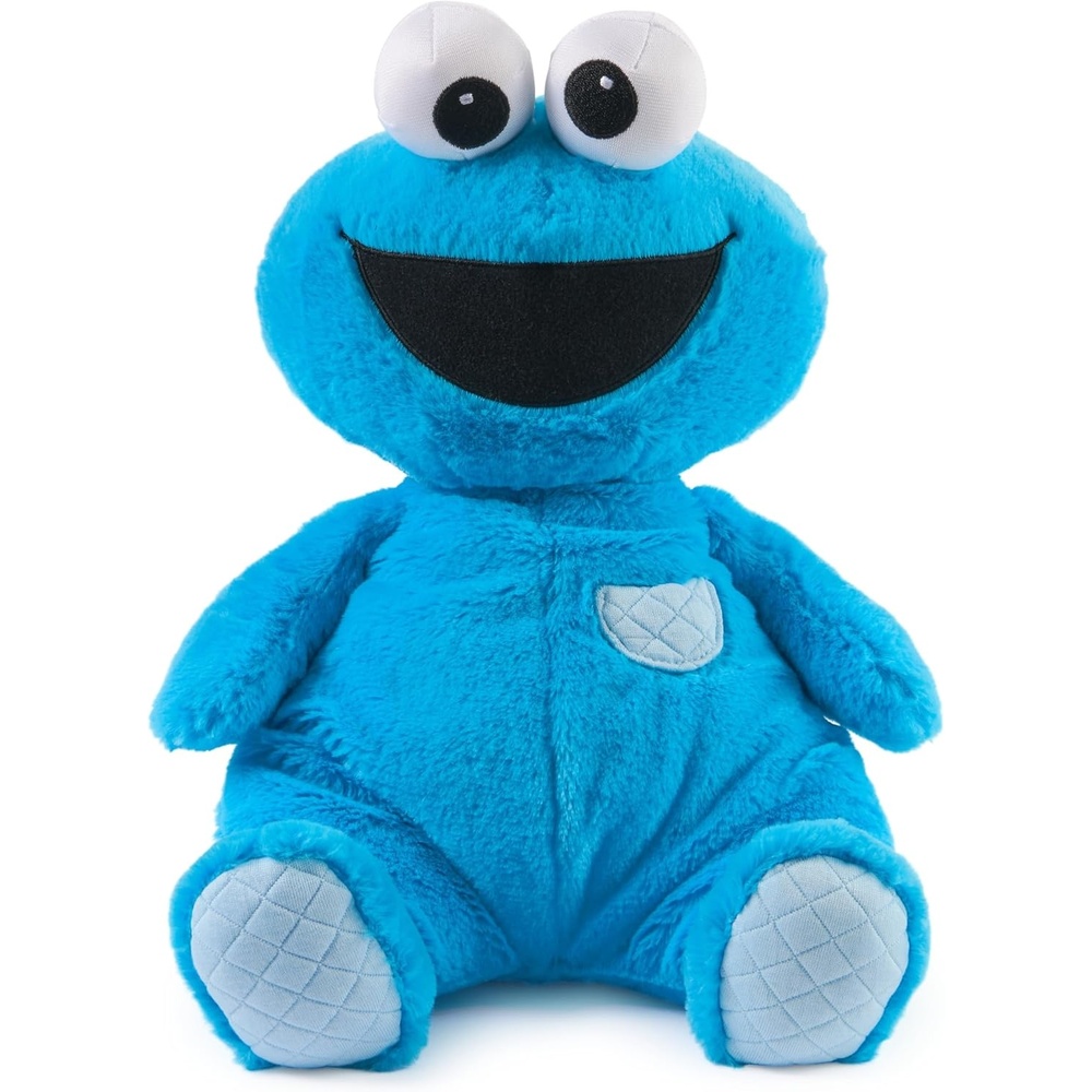 GUND Sesame Street Official Oh So Snuggly Cookie Monster Plush, Plush Muppet, Sensory Toy, Stuffed Animals for Babies and Infants, Red, 12.5