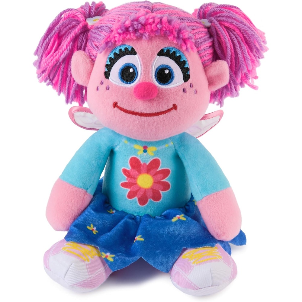 GUND Sesame Street Official Abby Cadabby Take Along Buddy Plush, Muppet Doll, Premium Plush Toy for Ages 1 & Up, Pink, 13