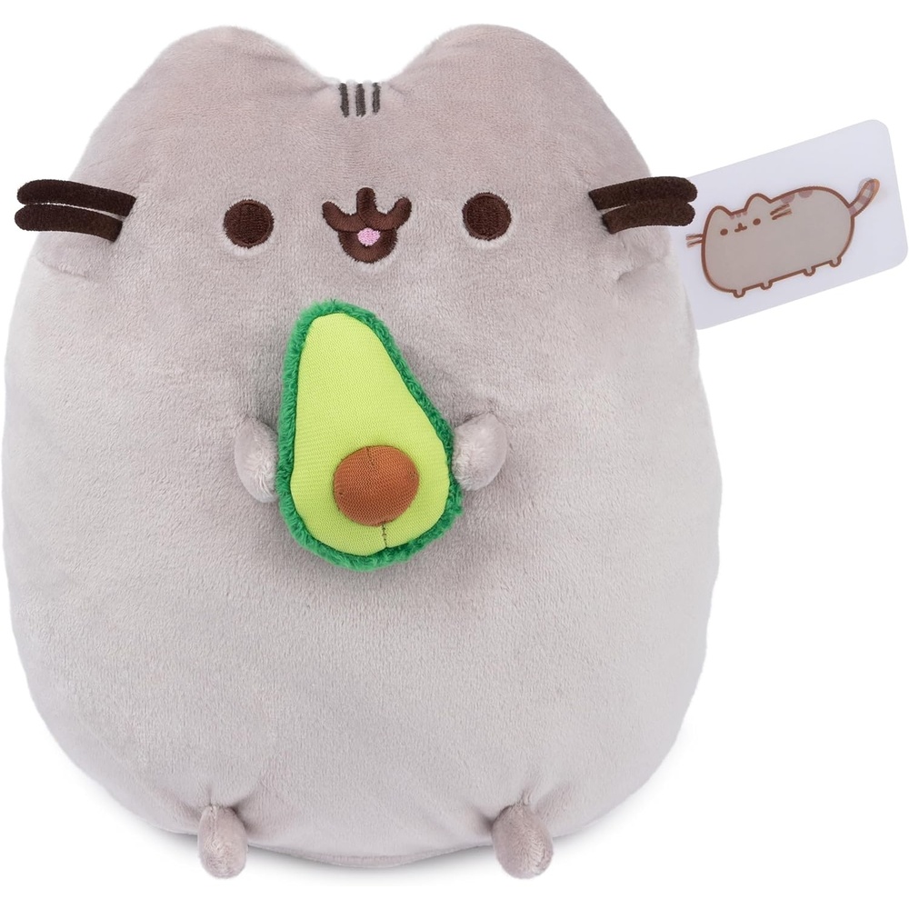 GUND Pusheen Snackable Avocado Plush, Stuffed Animal for Ages 8 and Up, 9.5, Gray