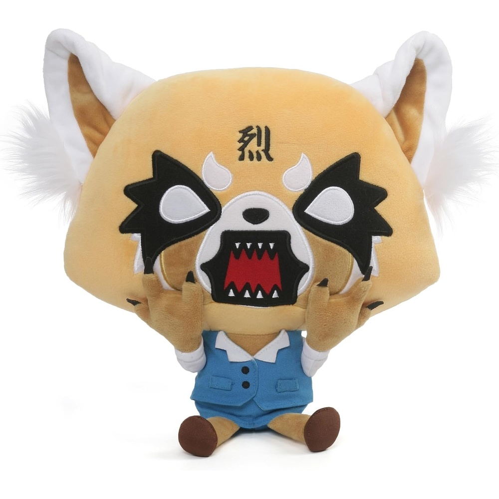 GUND Sanrio Aggretsuko Rage Plush Stuffed Animal Red Panda Netflix Original, 7″