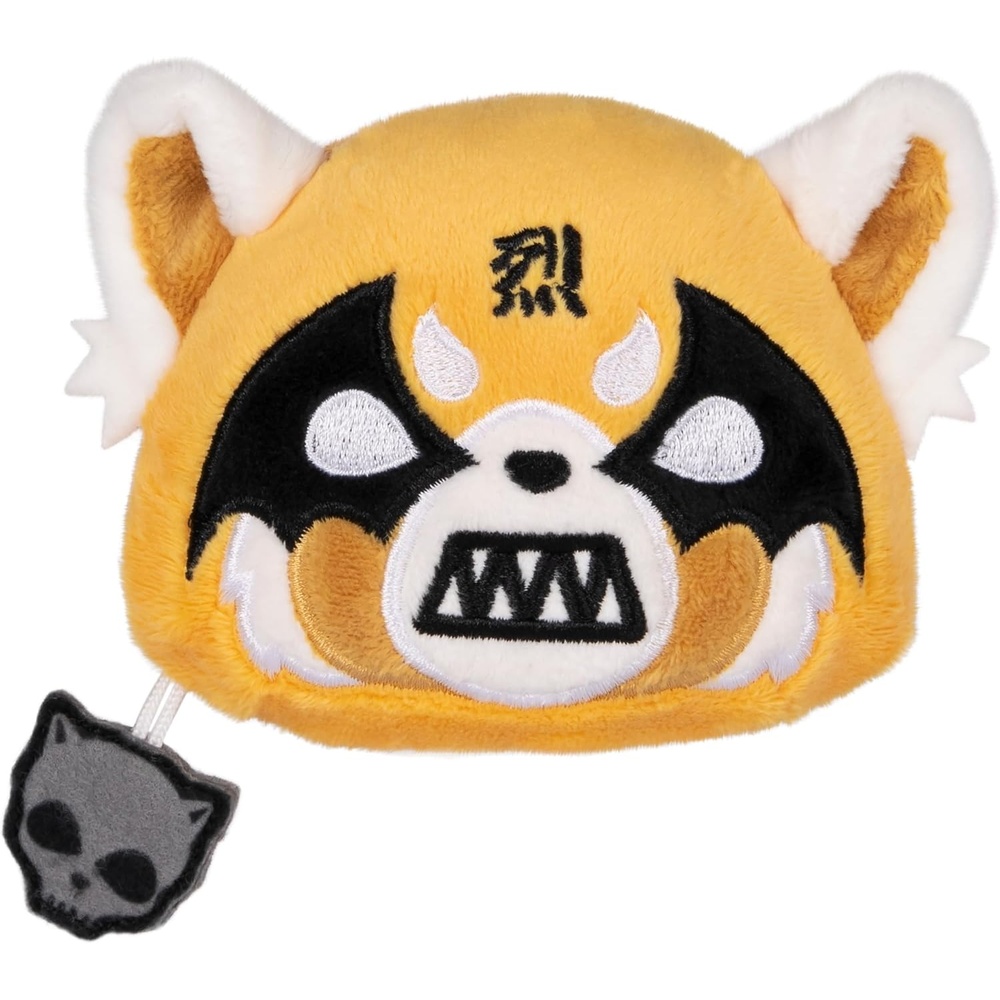 GUND Sanrio Aggretsuko Screen Cleaner Plush Stuffed Animal Red Panda Netflix Original, 3″