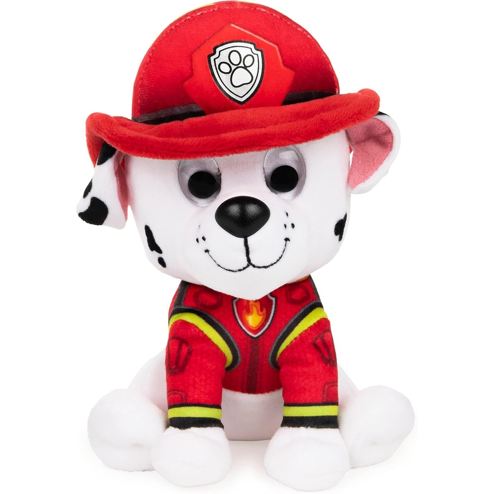 GUND PAW Patrol: The Movie Chase Plush Toy, Premium Stuffed Animal for Ages 1 and Up, 6(Marshall)
