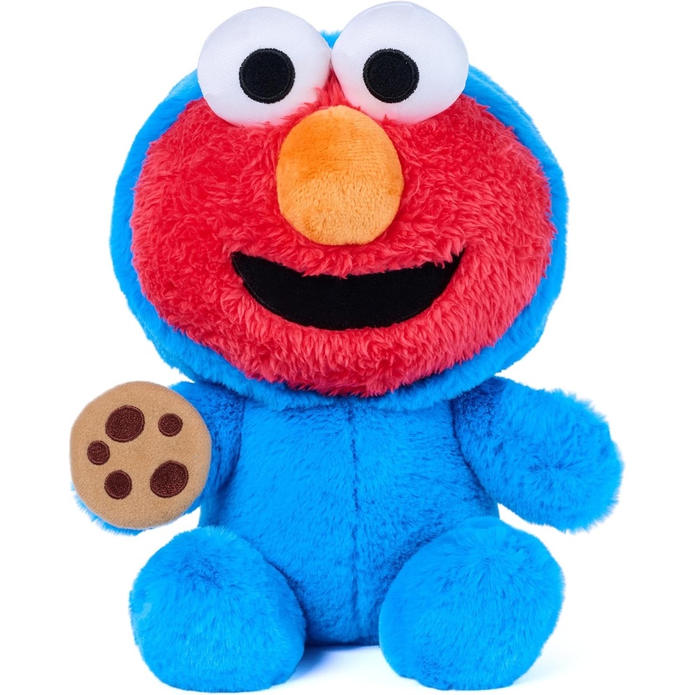 GUND Sesame Street Elmo x Cookie Monster 10-Inch Buddy-Up Plush Toy Ages 1+ | Whimsical Crossover Outfit Inspires Imaginative Roleplay and Friendship Bonding; One Soft 10-Inch Muppet Doll For Ages 1+