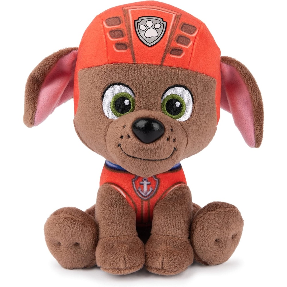 GUND Official PAW Patrol Rubble in Signature Construction Uniform Plush Toy, Stuffed Animal for Ages 1 and Up, 6″ (Styles May Vary)(Zuma)