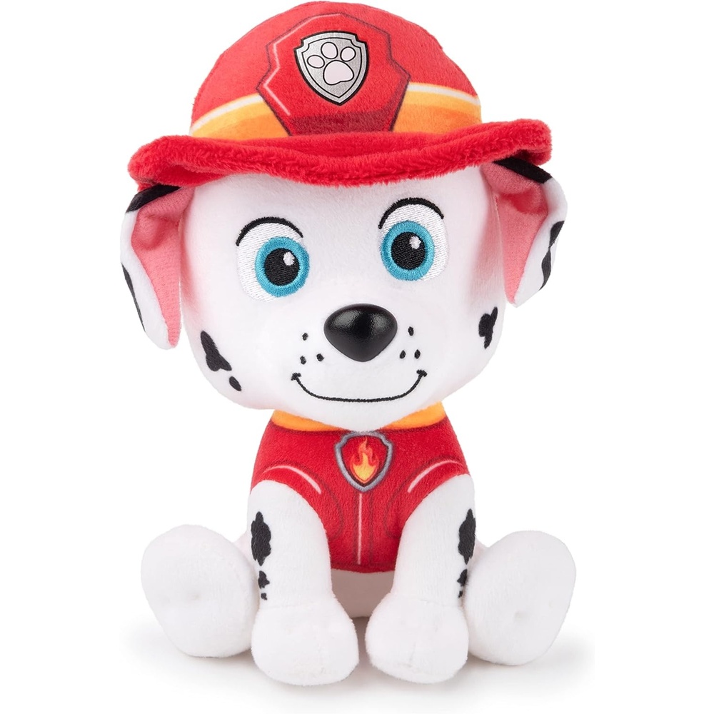 GUND Official PAW Patrol Rubble in Signature Construction Uniform Plush Toy, Stuffed Animal for Ages 1 and Up, 6″ (Styles May Vary)(Marshall)