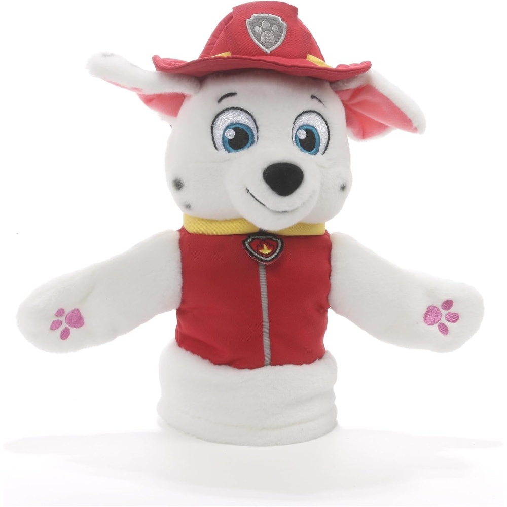 GUND Paw Patrol Marshall Hand Puppet Plush Stuffed Animal Dog, Red, 11″(Marshall Hand Puppet)