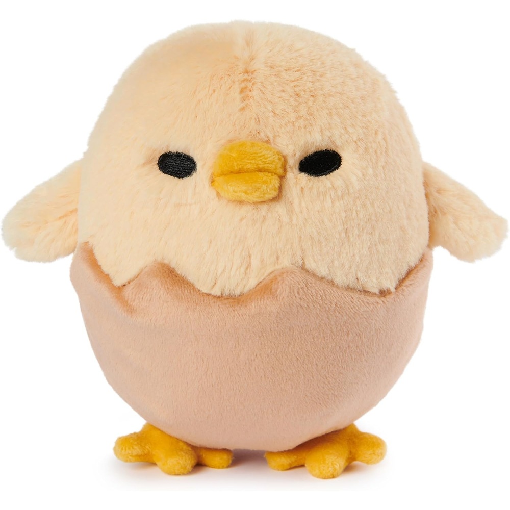 GUND Sanrio Gudetama The Lazy Egg Plush Toy, Gudetama with Sunglasses, Stuffed Animal for Ages 1 and Up, Yellow, 5(Chick Gudetama)