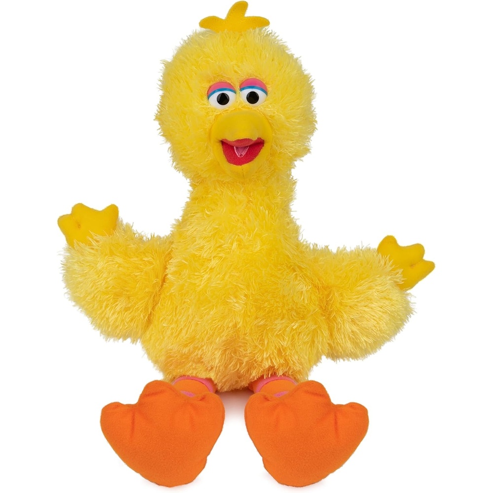 GUND Sesame Street Official Oscar the Grouch Muppet Plush, Premium Plush Toy for Ages 1 & Up, Green/Silver, 10(Official Big Bird 14″)