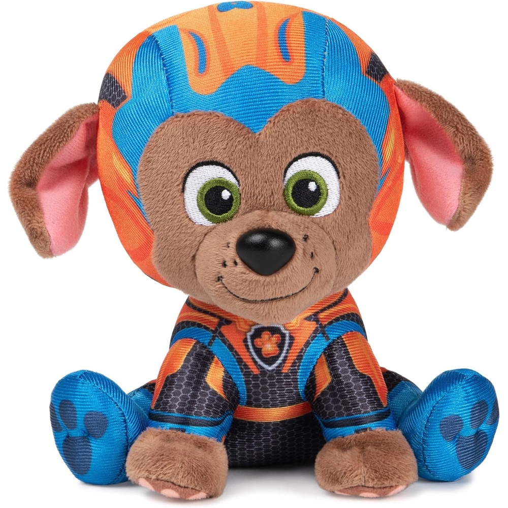 GUND PAW Patrol: The Mighty Movie Zuma Stuffed Animal, Officially Licensed Plush Toy for Ages 1 and Up, 6