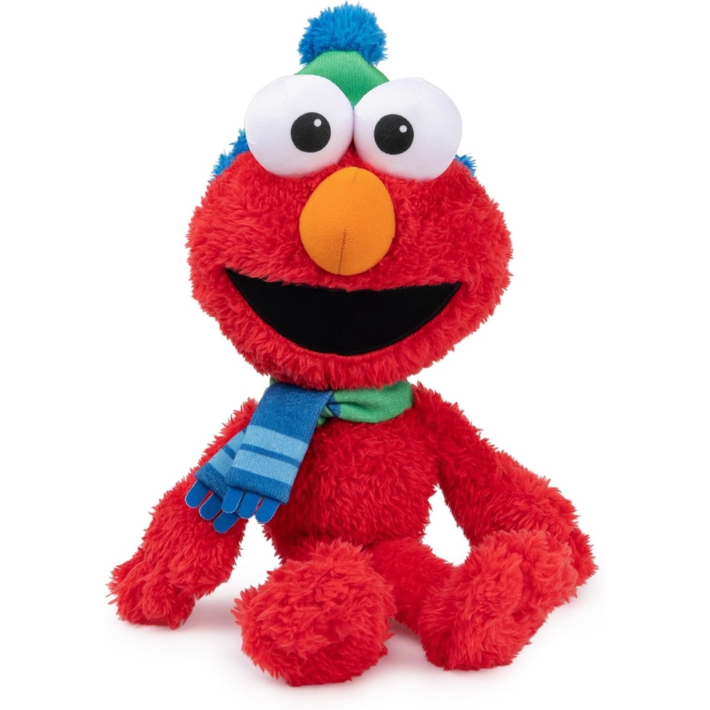 GUND Sesame Street Official Oscar the Grouch Muppet Plush, Premium Plush Toy for Ages 1 & Up, Green/Silver, 10(Official Elmo Nutcracker)