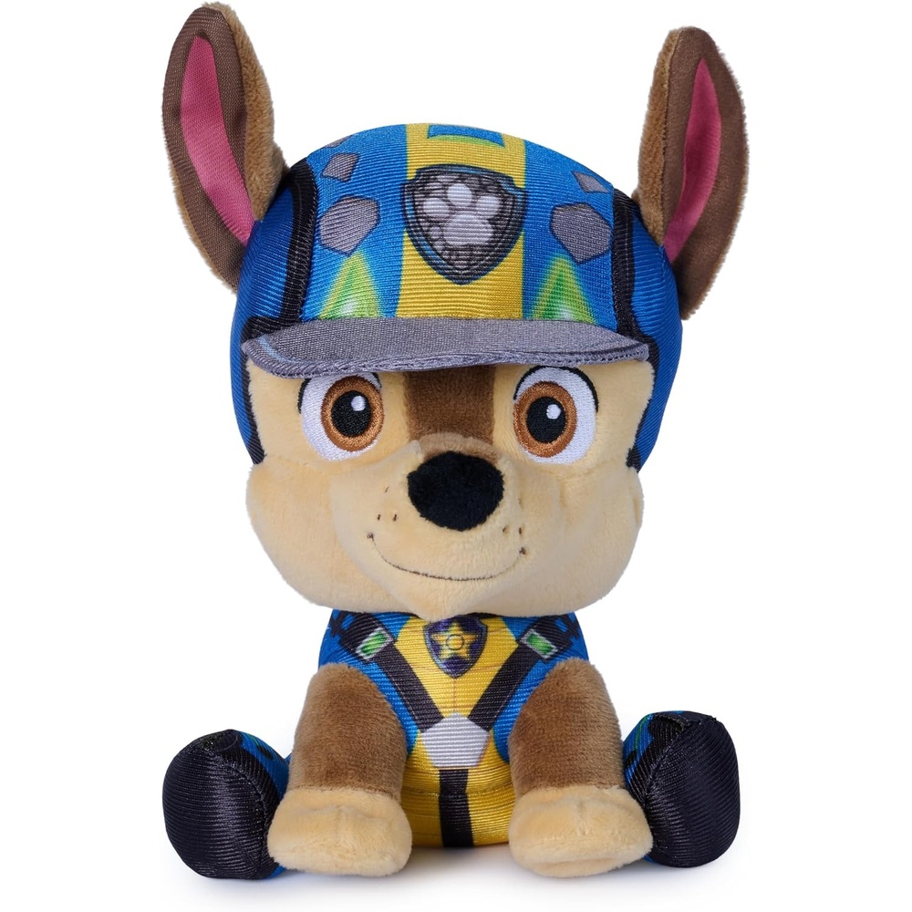 Paw Patrol GUND The Dino Movie Rex Stuffed Animal, Officially Licensed Plush Toy, Movie Merch, Ages 1 and Up, 6(Paw Patrol Chase)