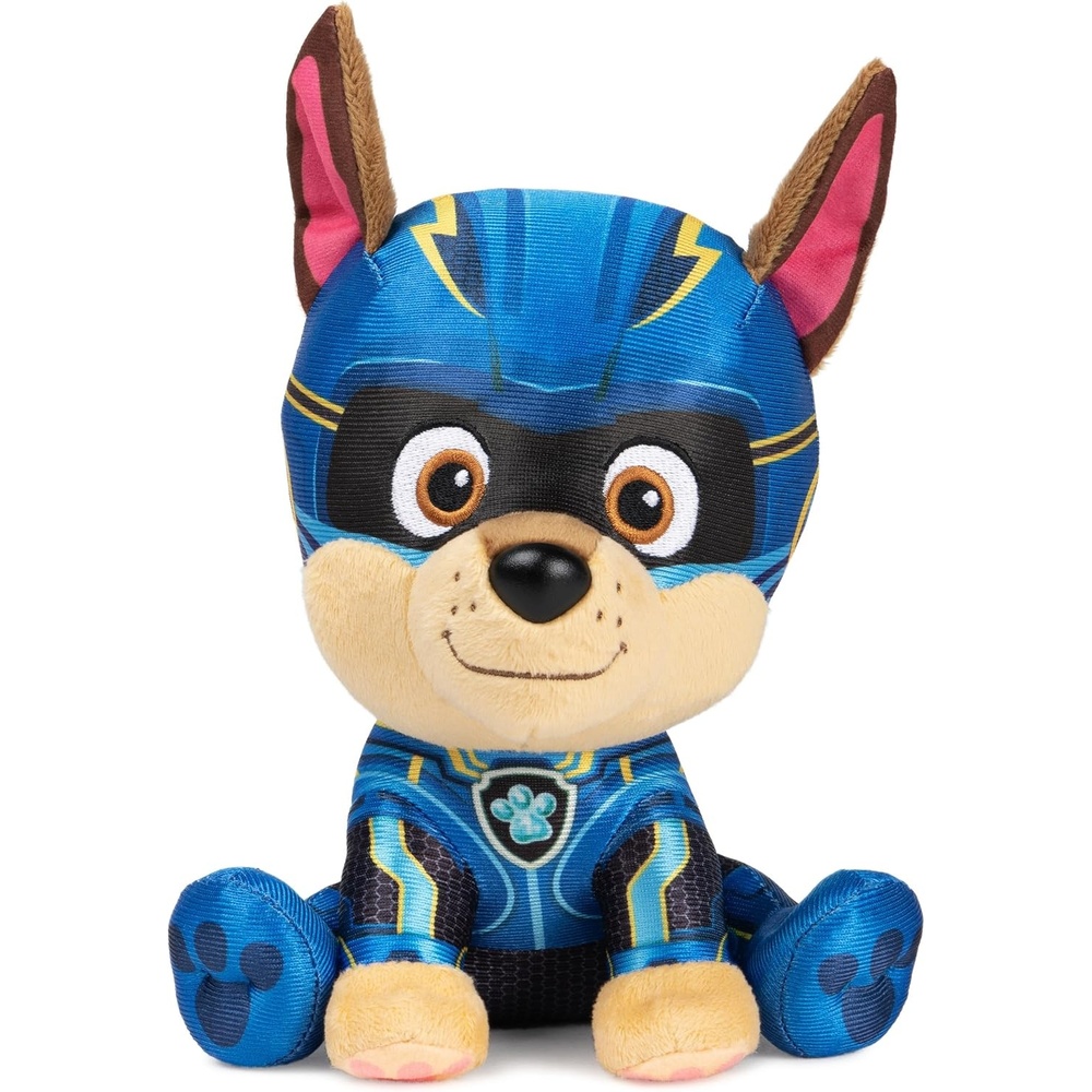 GUND PAW Patrol: The Mighty Movie Chase Stuffed Animal, Officially Licensed Plush Toy for Ages 1 and Up, 6