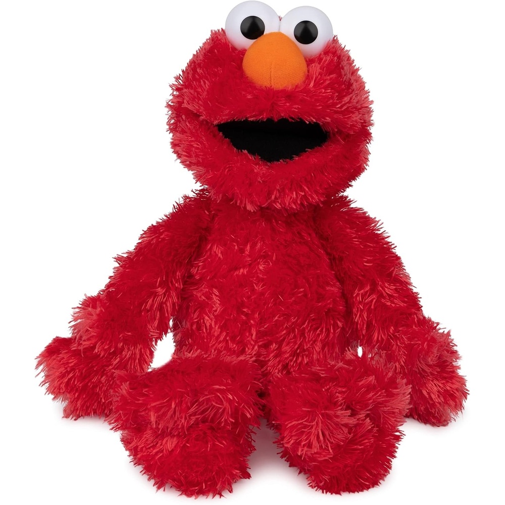 GUND Sesame Street Official Oscar the Grouch Muppet Plush, Premium Plush Toy for Ages 1 & Up, Green/Silver, 10(Official Elmo 13″)