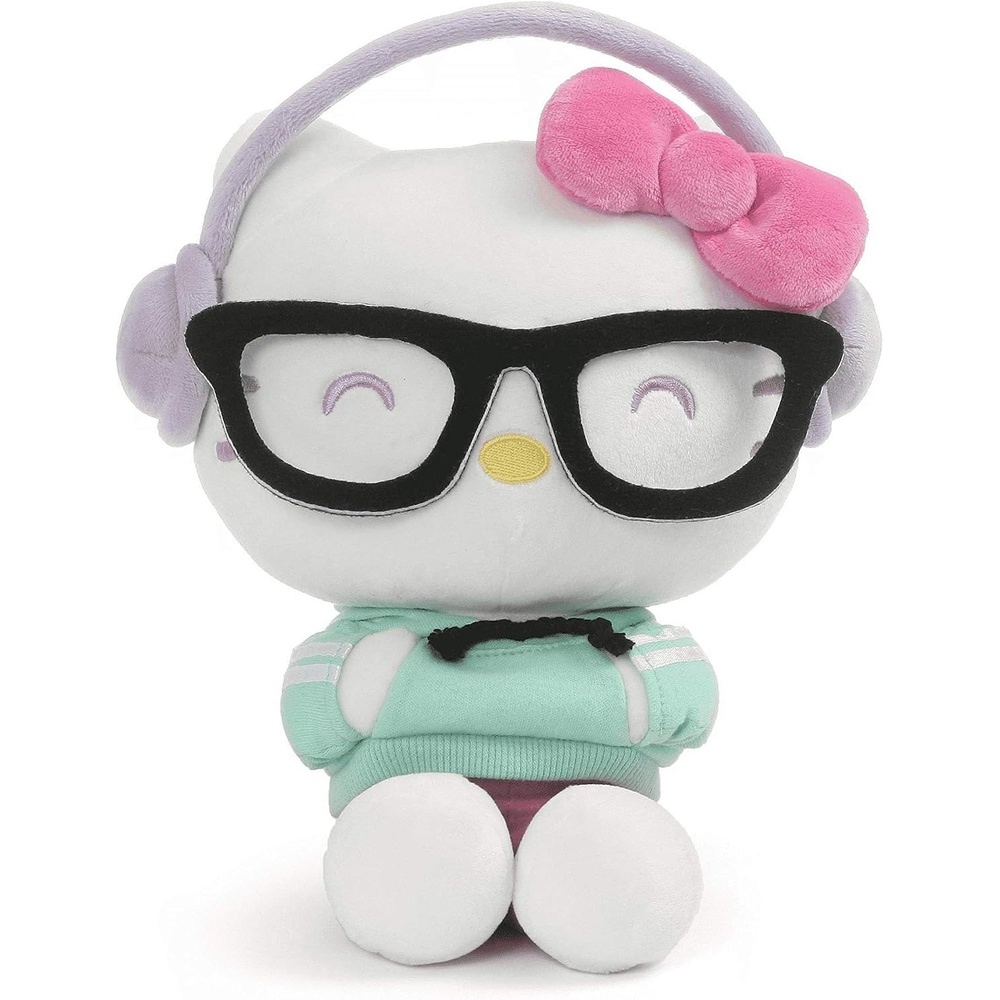 GUND Sanrio Hello Kitty Kawaii Style Plush Stuffed Animal Cat, 9.5″