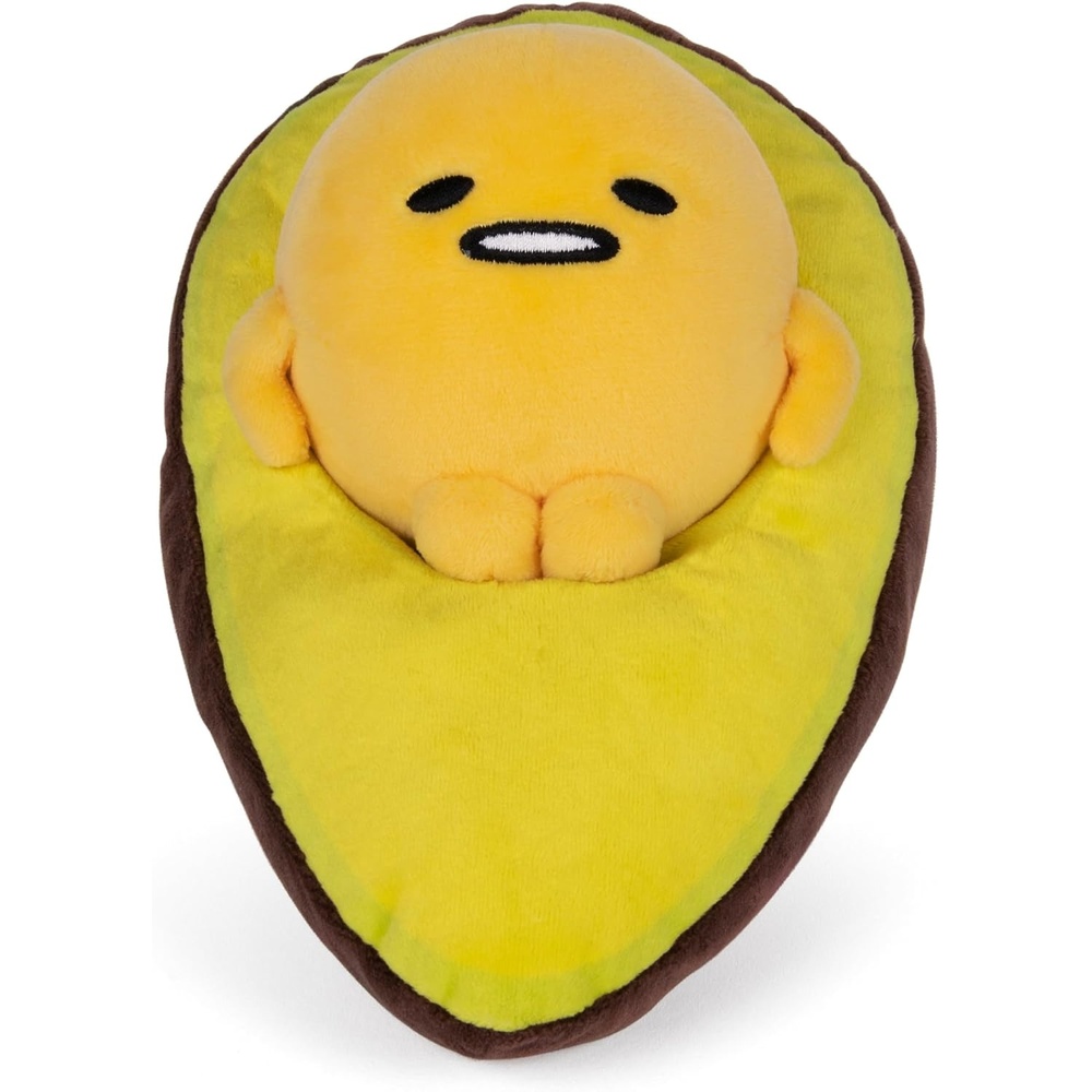 GUND Sanrio Gudetama The Lazy Egg Avocado Plush Stuffed Animal, 9″