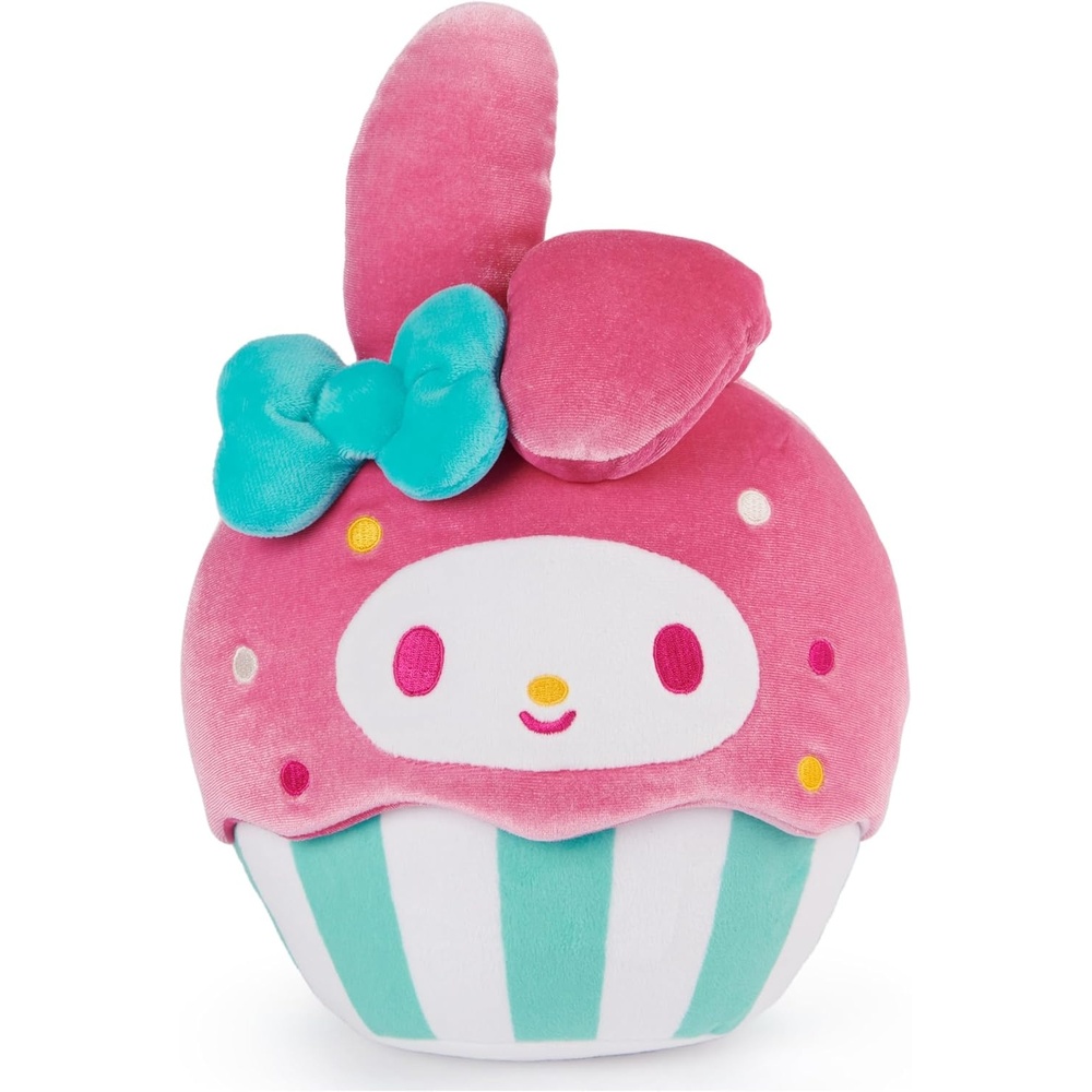 GUND Sanrio Official Hello Kitty Cupcake Plush, Stuffed Animal for Ages 1 and Up, Pink/White, 8(My Melody Pink/White)