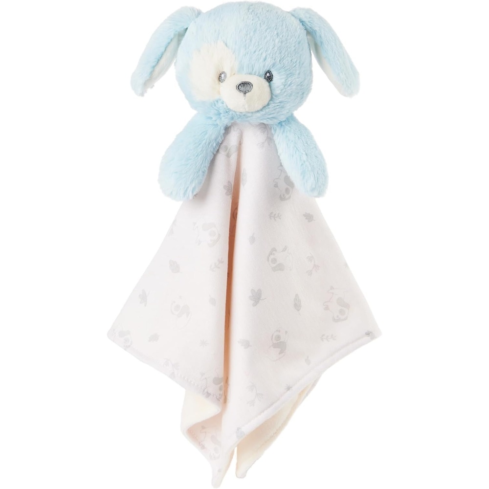 GUND Baby Sustainably Soft Bunny Lovey, Stuffed Animal Plush Blanket Made from 100% Recycled Materials, for Babies and Newborns, Pink/Cream, 10(Puppy)