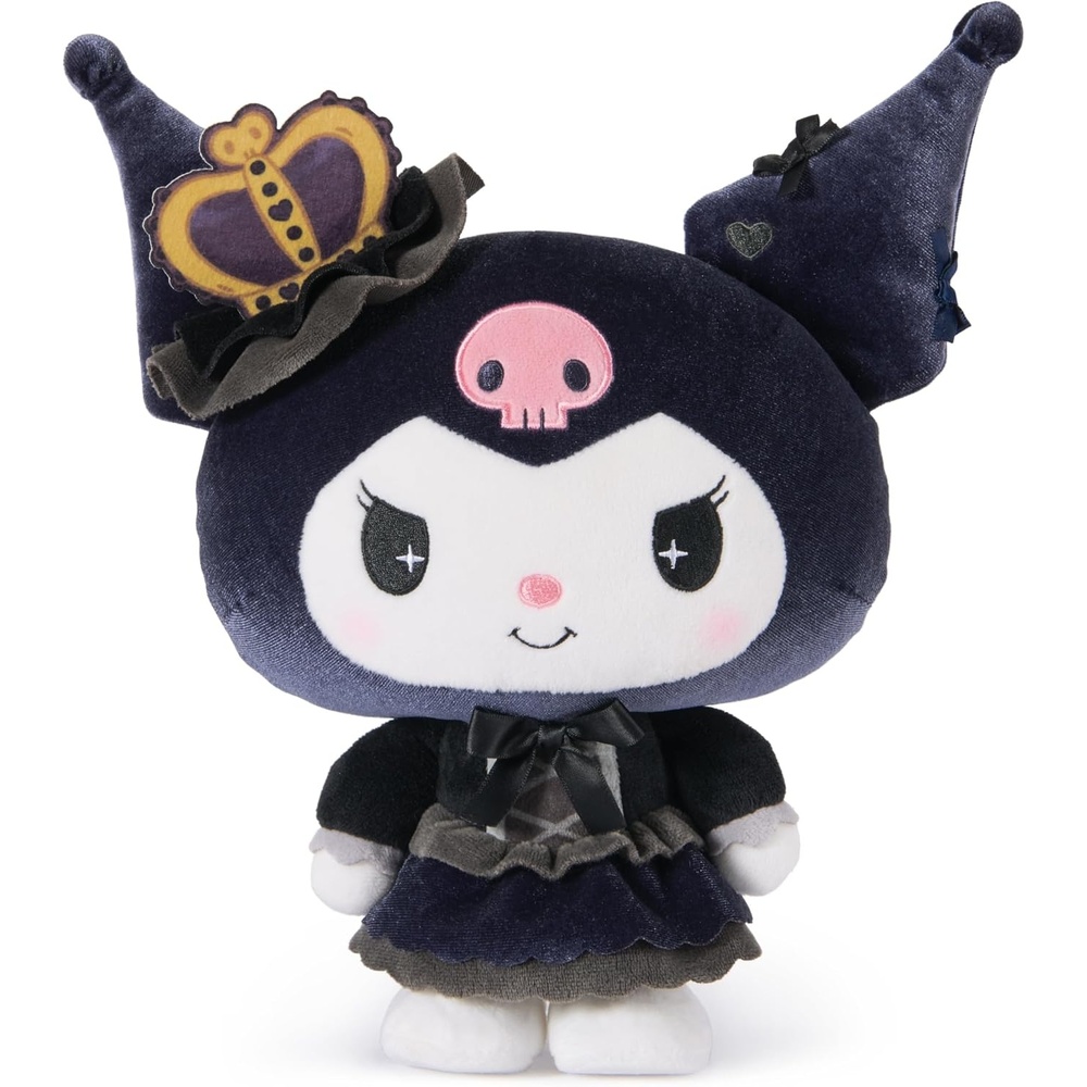 GUND Sanrio Hello Kitty 20th Anniversary Plush, Special Edition Stuffed Animal, Collectible Plush Toy for Ages 1 and Up, Black, 9.5