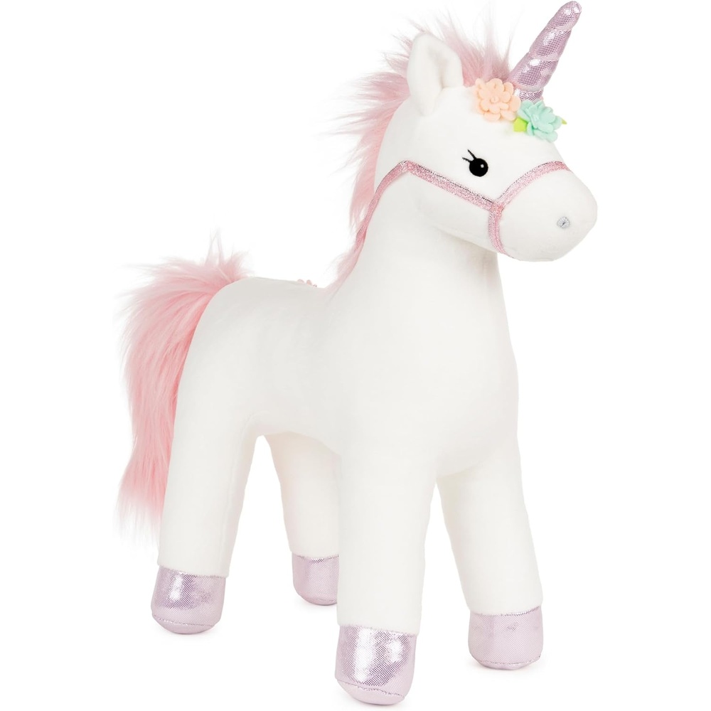 GUND Lily Rose Unicorn Stuffed Animal Plush Toy for Ages 1 and Up, White, 15