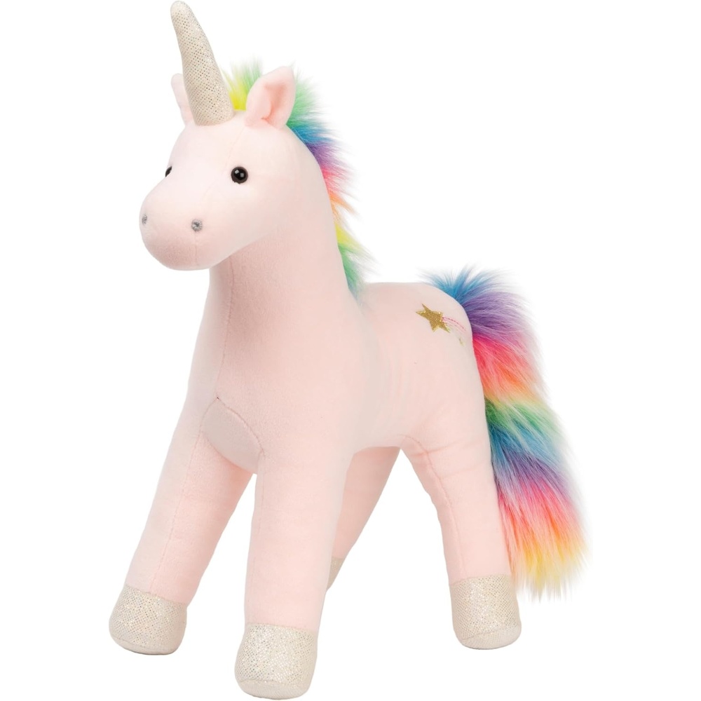 GUND Starflower Rainbow Unicorn Stuffed Animal, Plush Unicorn for Ages 1 and Up, Pink, 15(Starflower)