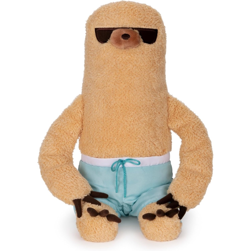 GUND Sloth with Swim Trunks, 9.5″