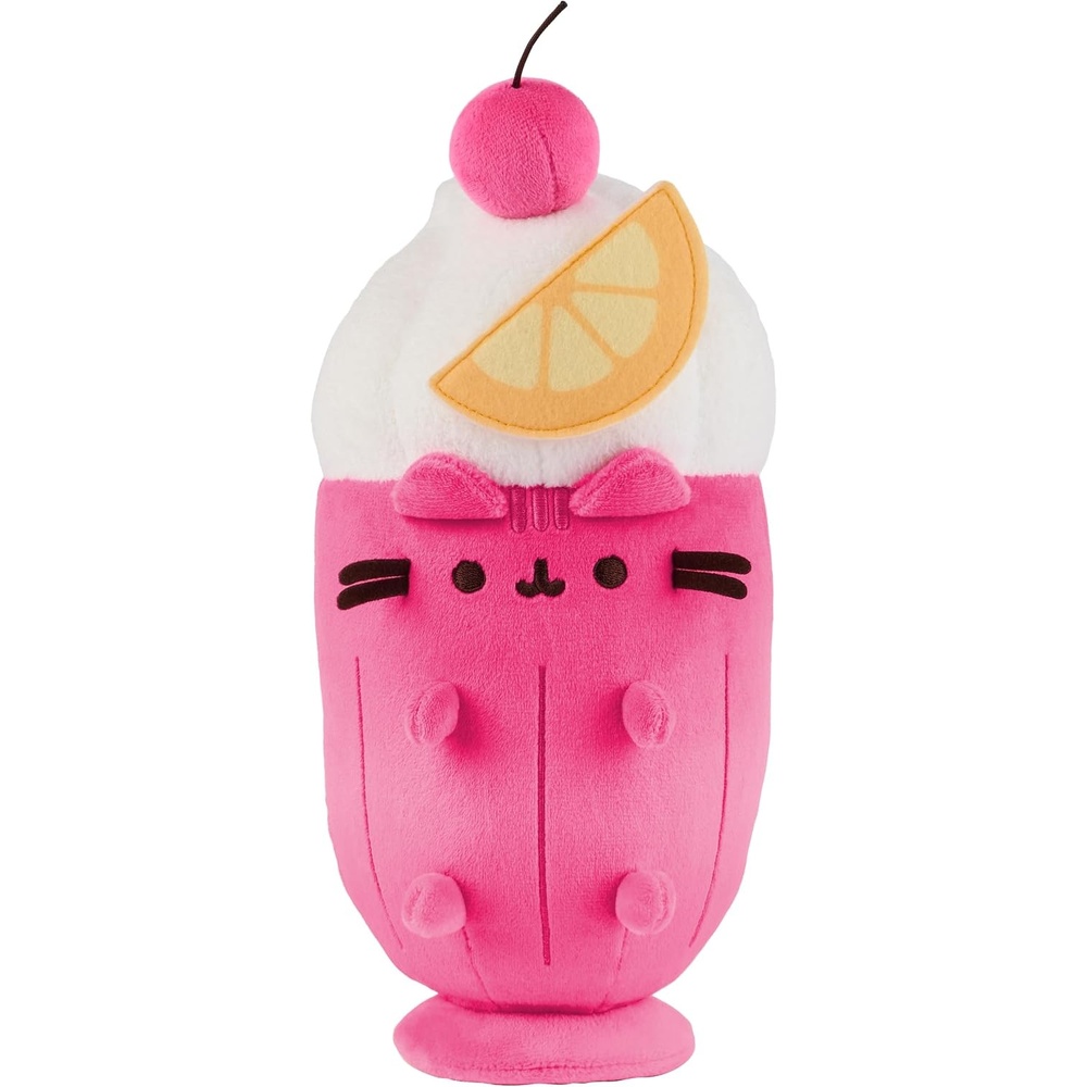 GUND Pusheen’s Kitchen: Fruit Parfait Plush, Toy Dessert Food Stuffed Animal for Ages 8 and Up, Pink, 9.5