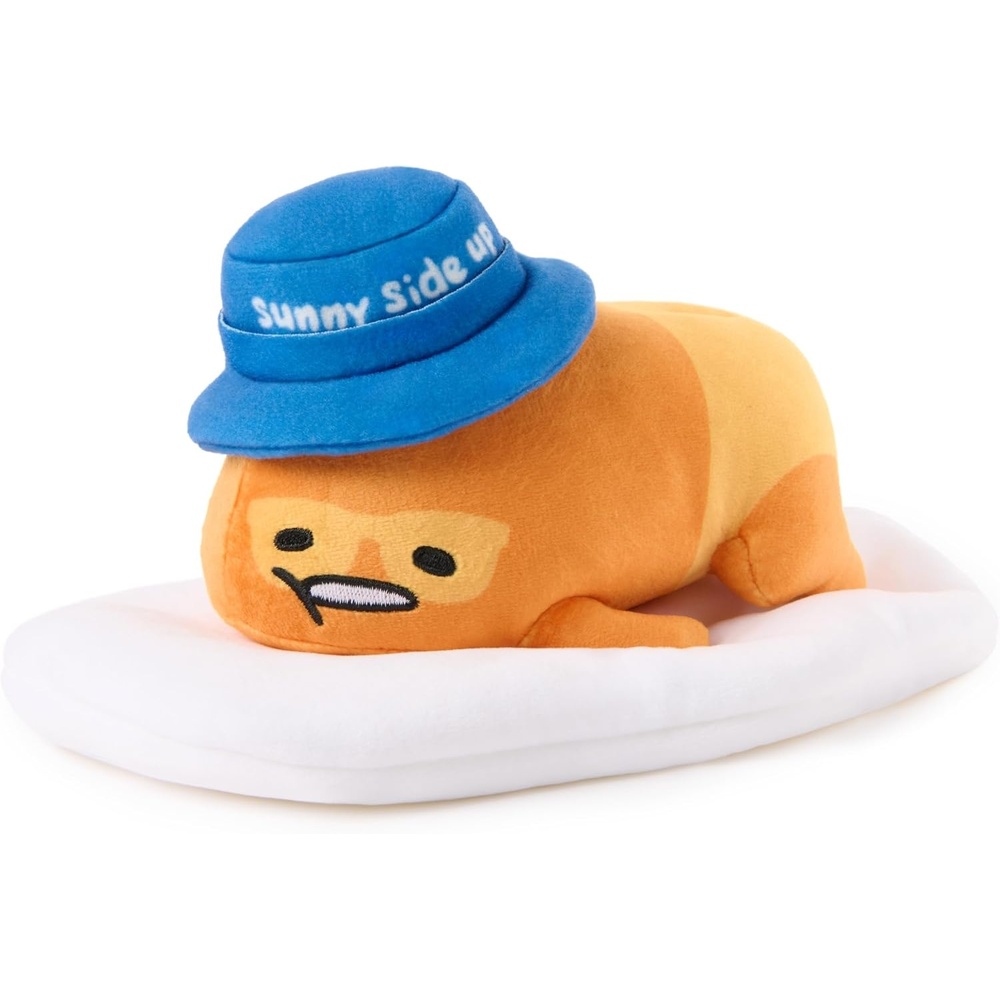 GUND Sanrio Gudetama The Lazy Egg Stuffed Animal, Gudetama Sunny Side Up Plush Toy for Ages 1 and Up, 5