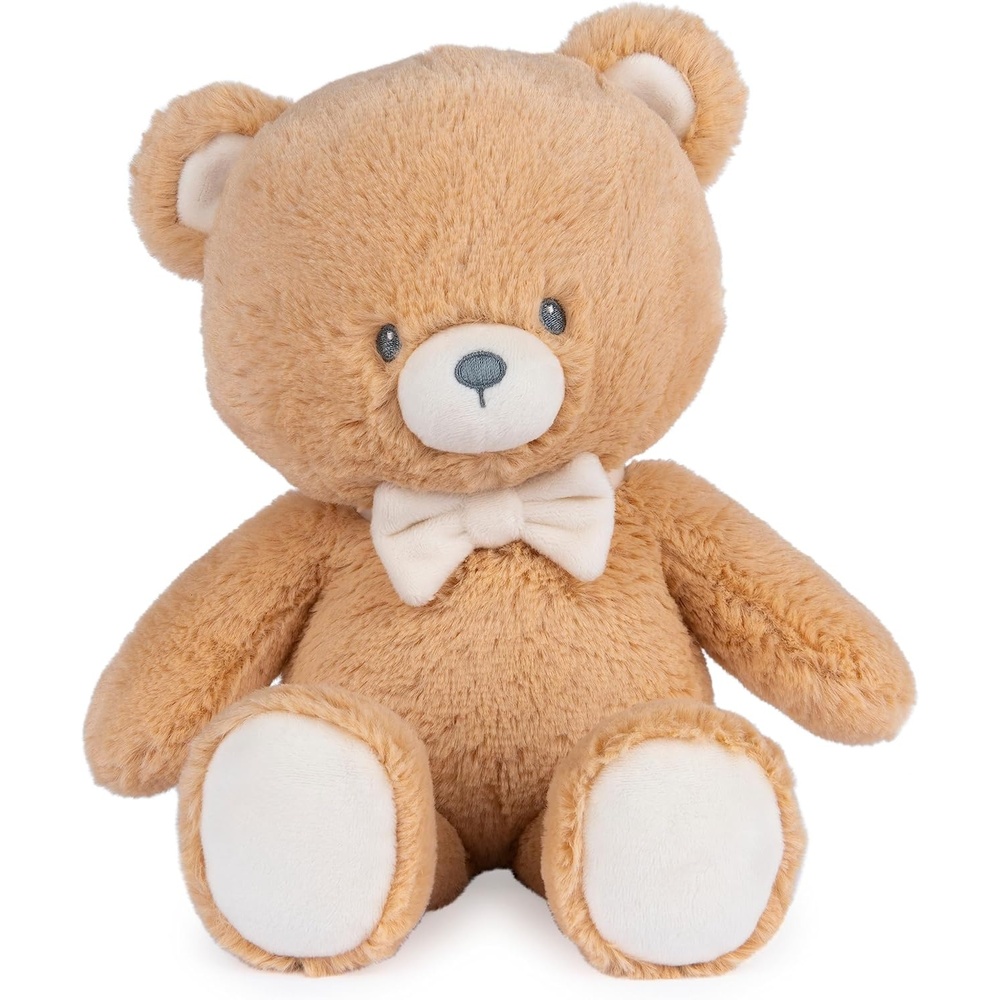 GUND Baby Sustainable Teddy Bear Plush, Stuffed Animal Made from Recycled Materials, Gift for Babies and Newborns, Brown, 13(Recycled Material Teddy Bear 13″)