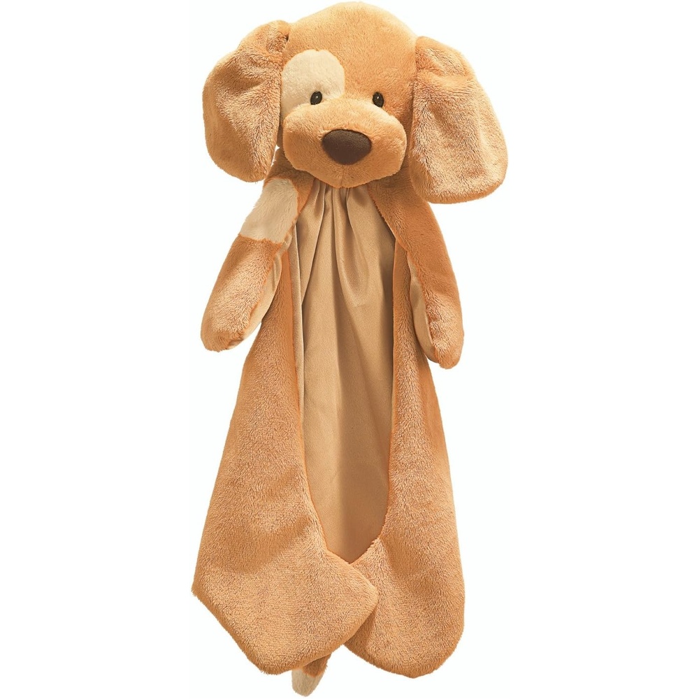 GUND Baby Winky Lamb Huggybuddy Stuffed Animal with Built-in Baby Blanket, White, 15(Brown)