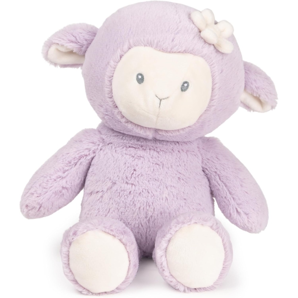 GUND Baby Sustainable Teddy Bear Plush, Stuffed Animal Made from Recycled Materials, Gift for Babies and Newborns, Brown, 13(Recycled Material Lamb 13″)