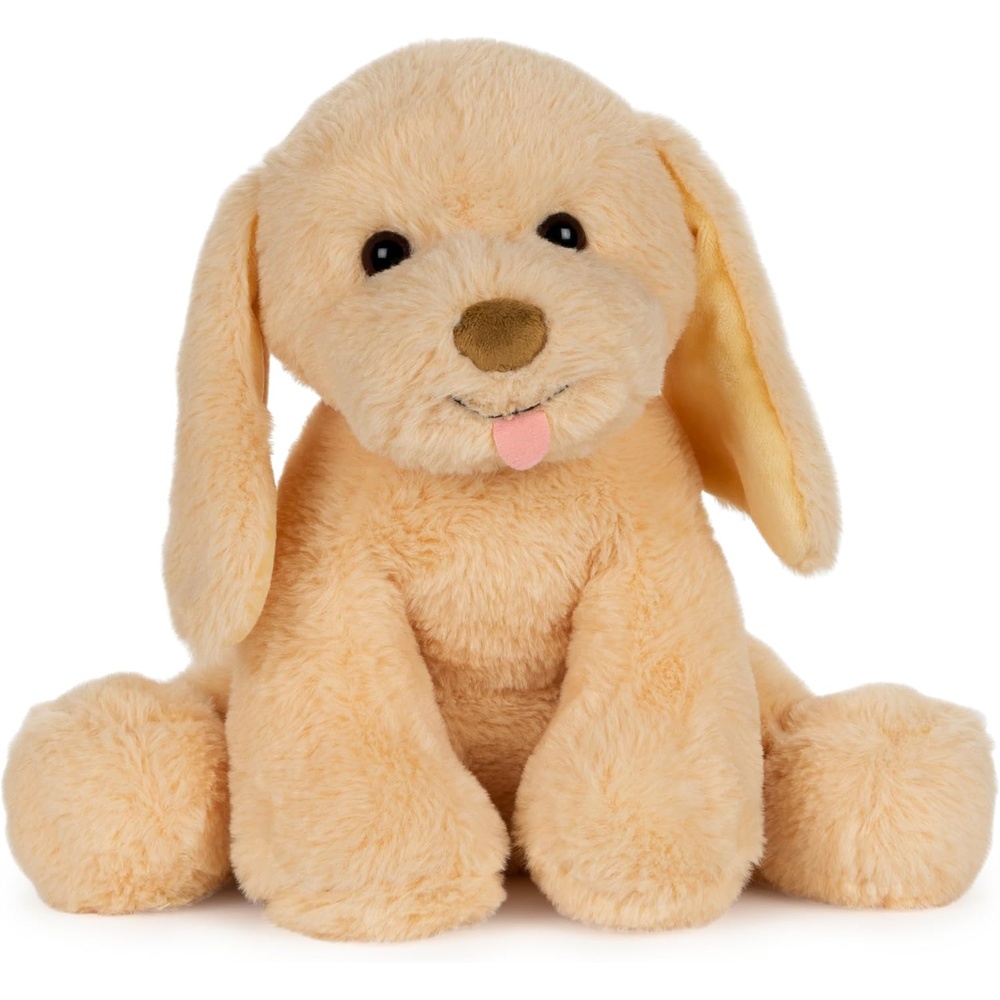 GUND Baby My Pet Puddles Animated Plush, Premium Stuffed Animal Barking Plush Puppy Dog for Ages 1 and Up, Yellow, 12