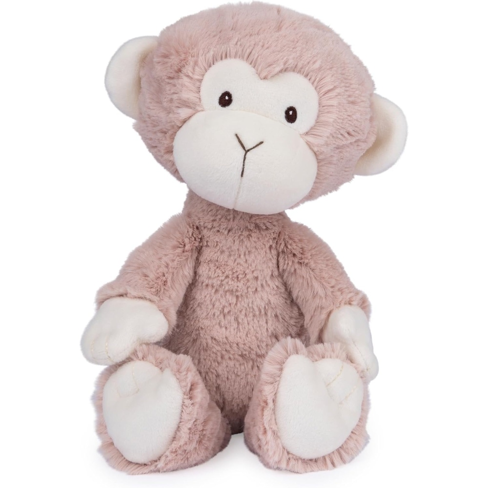 GUND Baby Lil’ Luvs Collection, Micah Monkey Premium Plush Stuffed Animal for Babies, Brown/Cream, 12(Brown)