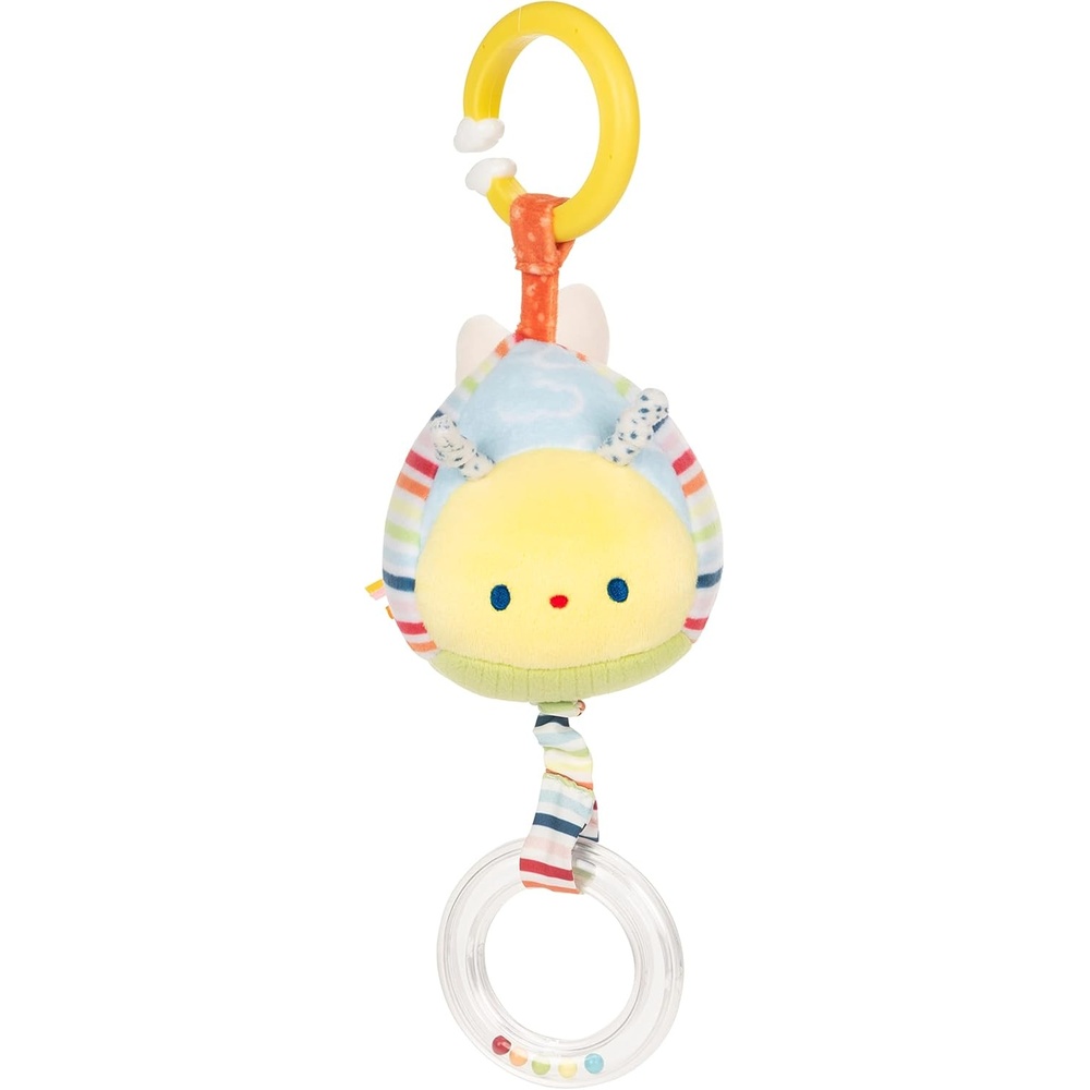 Baby GUND Tinkle Crinkle Pull and Play Sensory Toy, Ultra Soft Animal Plush Toy for Babies and Newborns