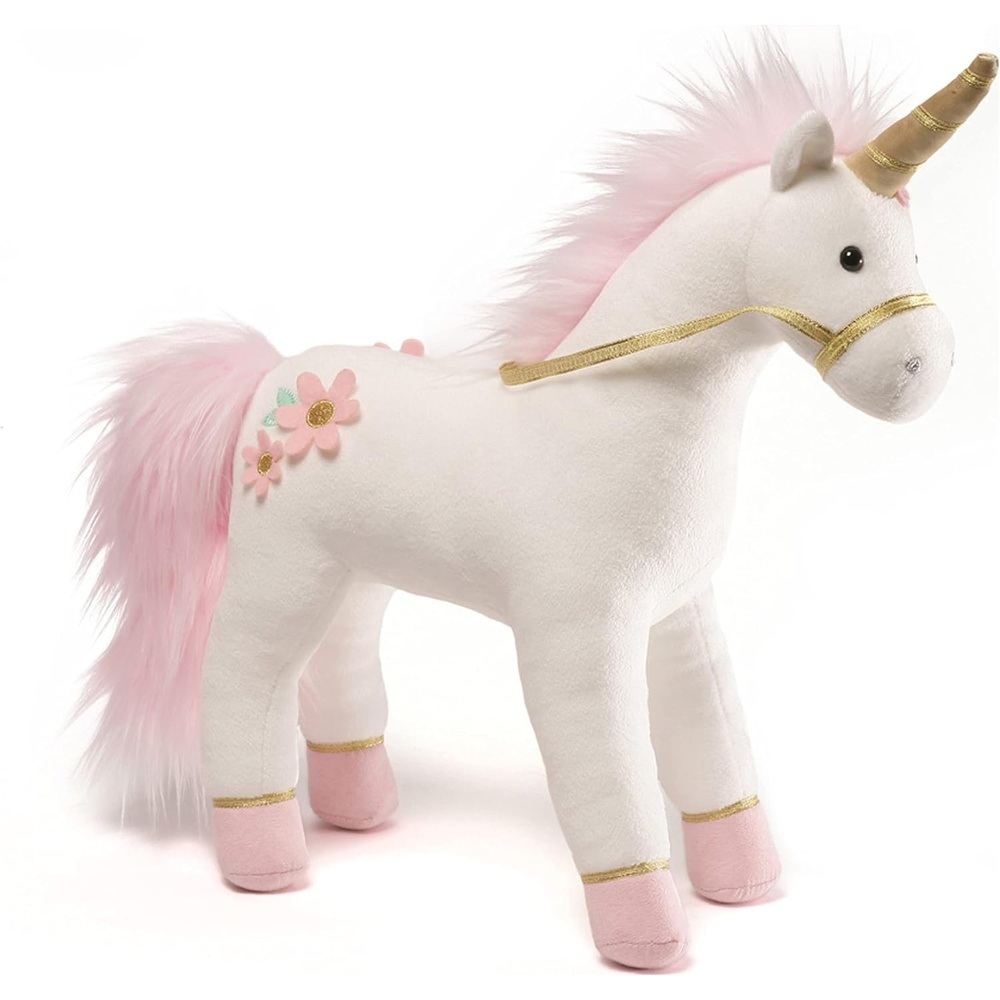 GUND Lilyrose Pink Unicorn Plush, 13″