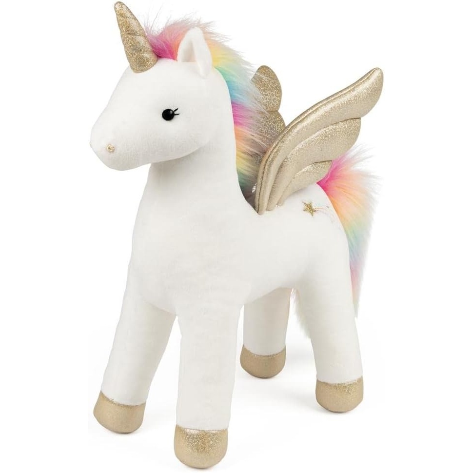 Gund 6061457 My Magical Light and Sound Unicorn Plush Toy, 17-inch Height