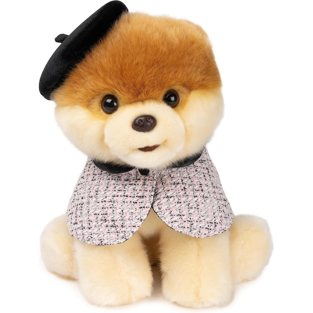 GUND Boo, The World’s Cutest Dog with Paris Beret Plush Pomeranian Stuffed Animal for Ages 1 and Up, 9
