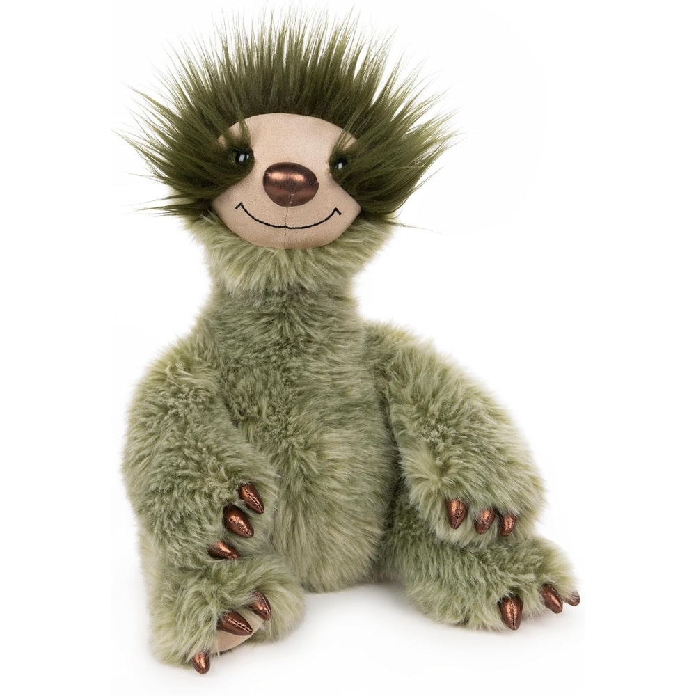 GUND Fab Pals Collection, Roswell Sloth, Plush Sloth Stuffed Animal for Ages 1 and Up, Green, 11.5(Sloth)