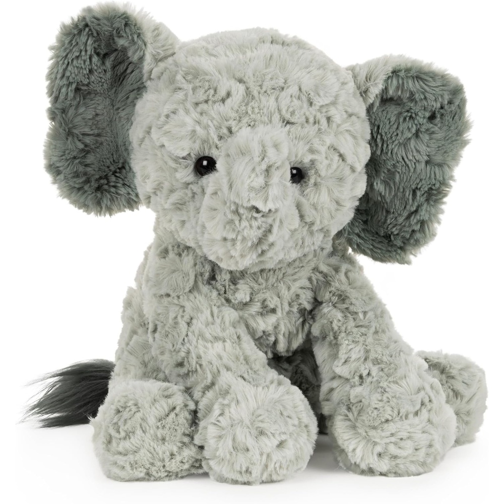 GUND Cozys Collection Elephant Plush, Elephant Stuffed Animals for Ages 0 and Up, Gray, 10″