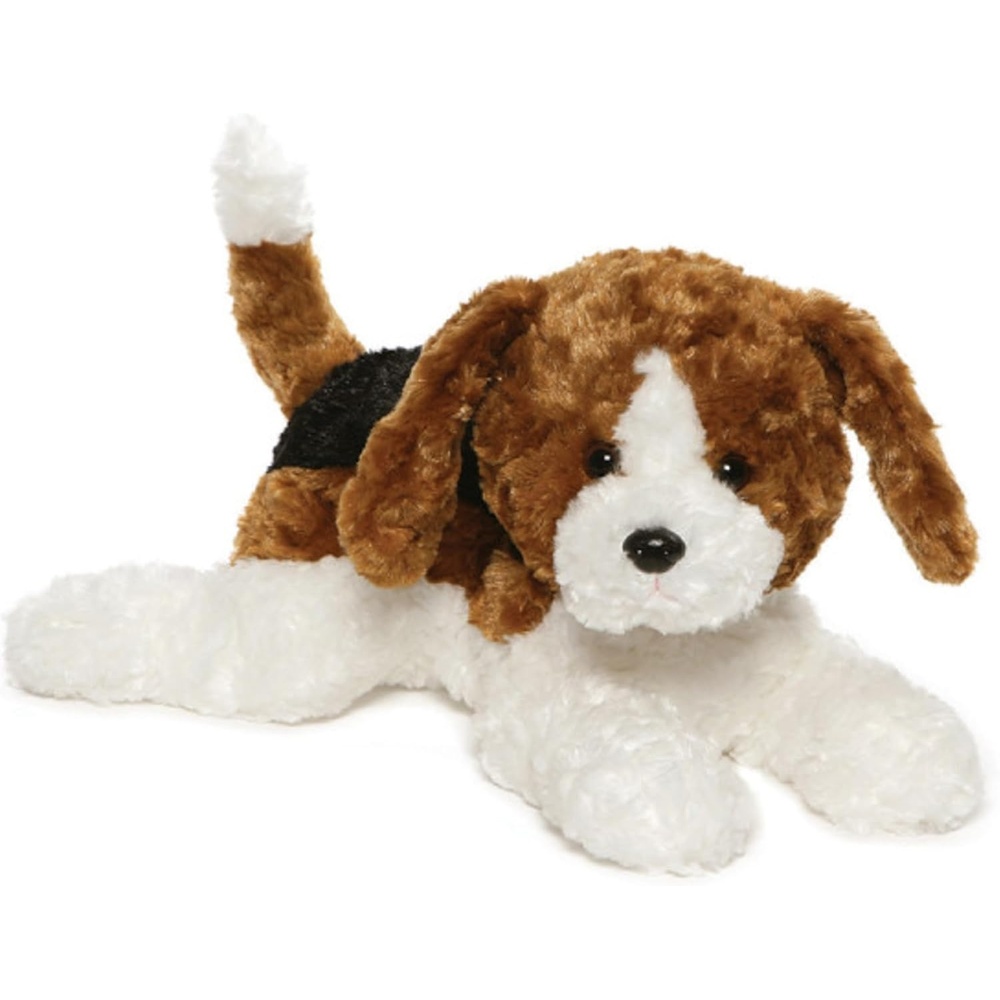 GUND Blitz Husky Dog Stuffed Animal Plush, Gray and White, 14″(Russet Beagle)