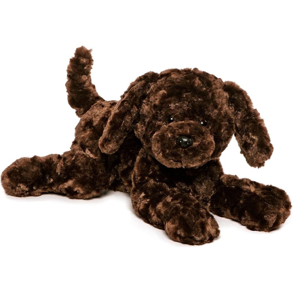 GUND Checkers Dalmatian Puppy Plush, Stuffed Animal Dog for Ages 0 and Up, White/Black, 14(Chocolate Labrador 14″)