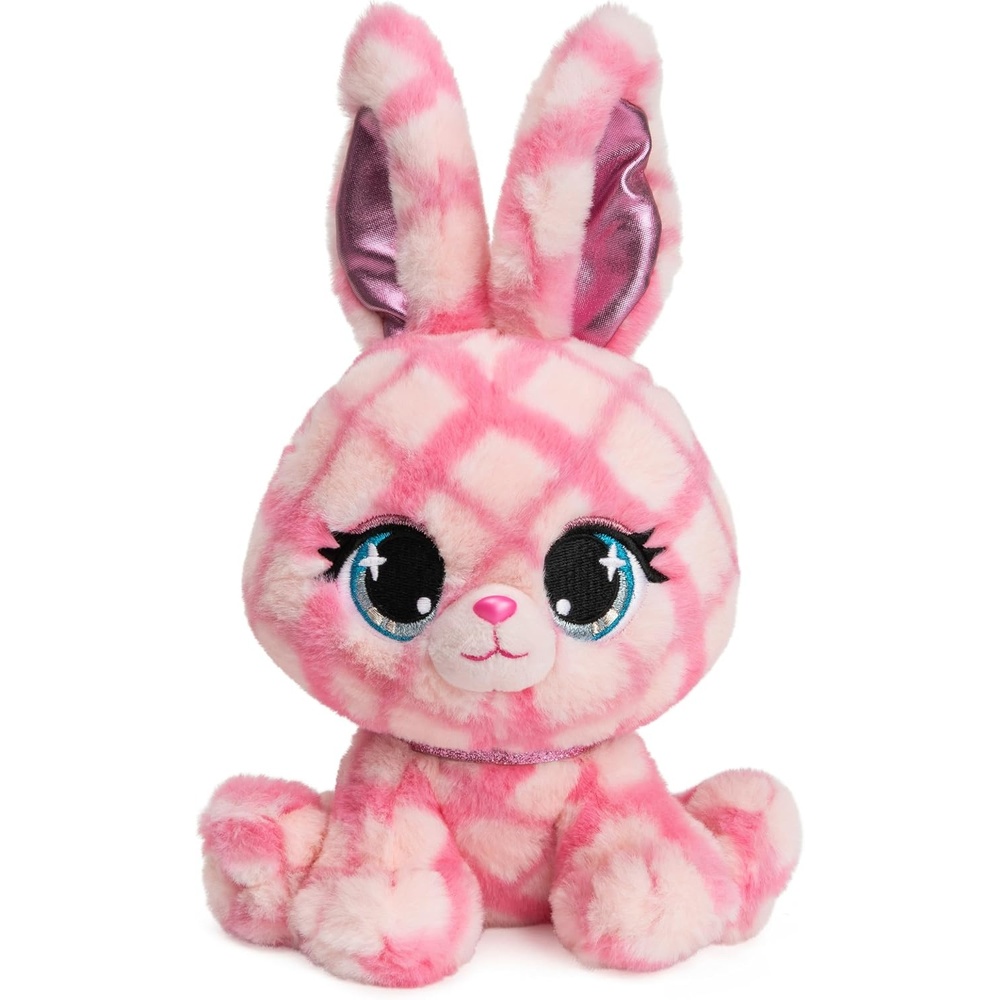 GUND P.Lushes Designer Fashion Pets Bianca Blings Premium Puppy Dog Stuffed Animal, White and Blue, 6(Trixie Karrats)