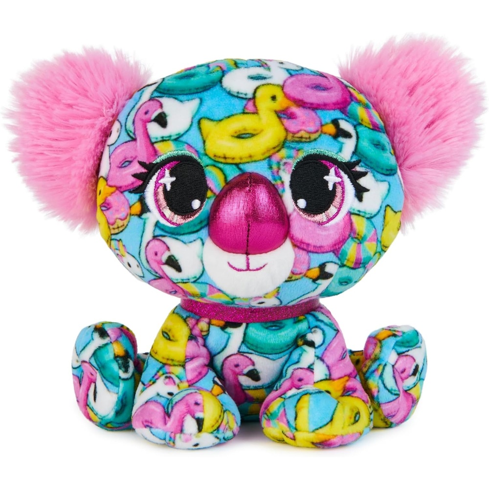 GUND P.Lushes Designer Fashion Pets Angie Springs Premium Koala Stuffed Animal, Pink and Blue, 6
