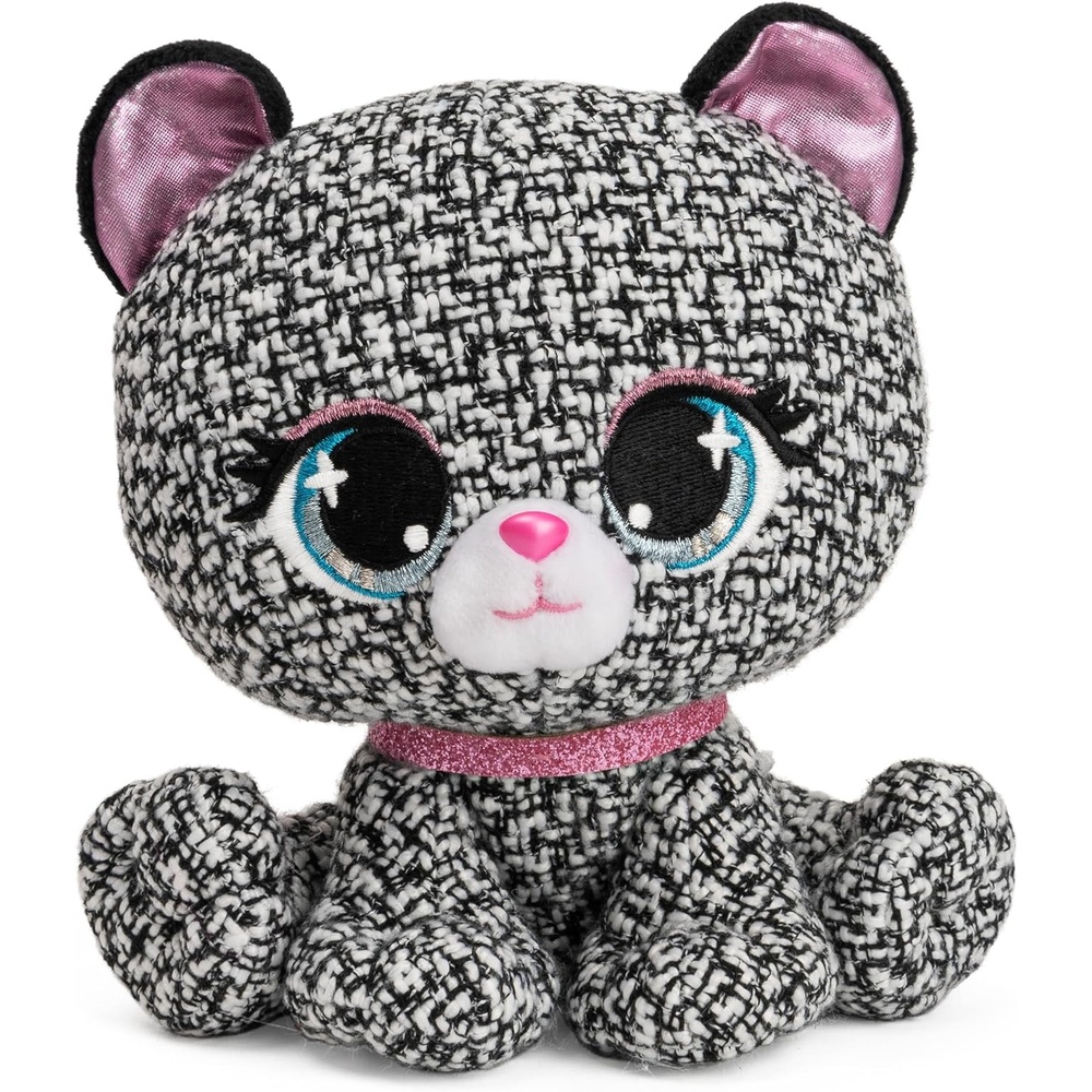 GUND P.Lushes Designer Fashion Pets Bianca Blings Premium Puppy Dog Stuffed Animal, White and Blue, 6(Khloe Obearci)